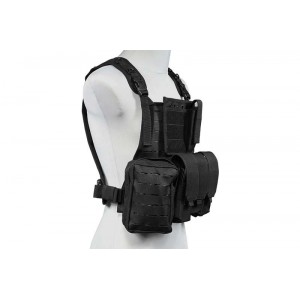 MBSS (LaserCut) Tactical Vest - Black (АСМ)